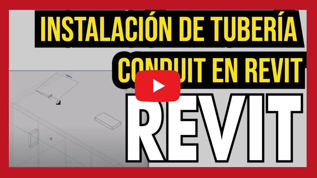 Instalación de Tubería Conduit en Revit